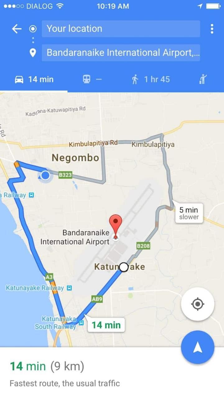 House Of Seya Bed & Breakfast Negombo Bagian luar foto